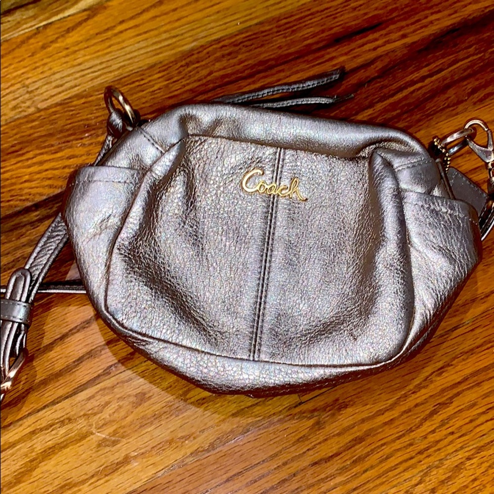 Rose Gold coach cross body